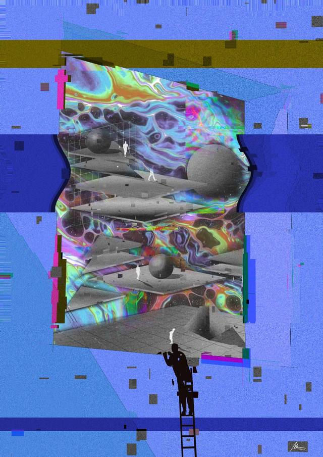 Composición digital de atmósfera surreal