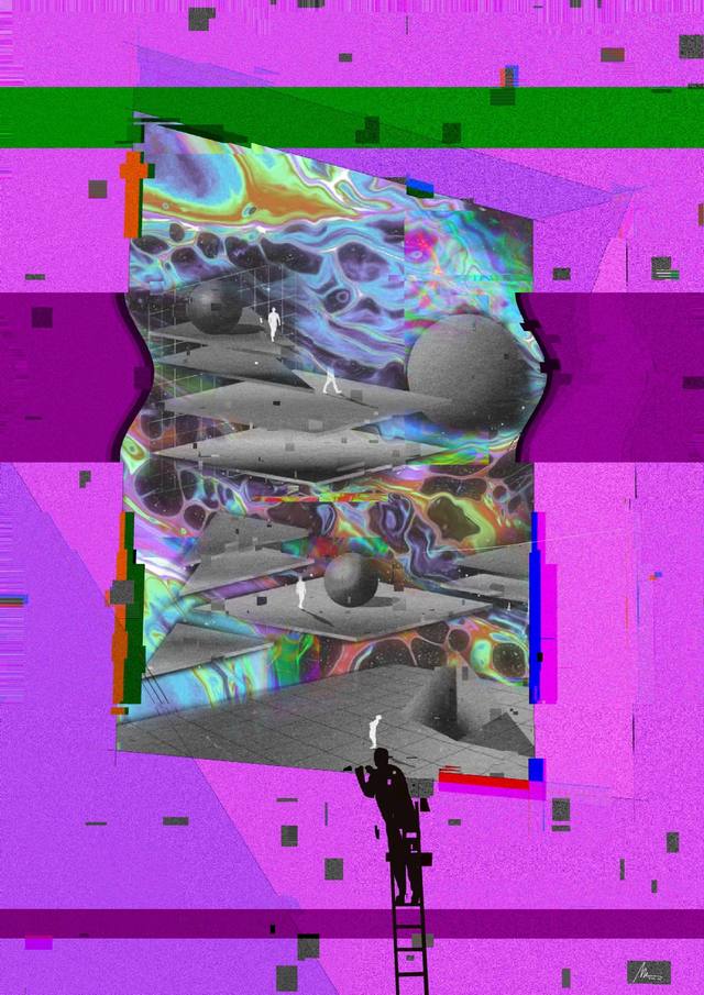 Composición digital de atmósfera surreal